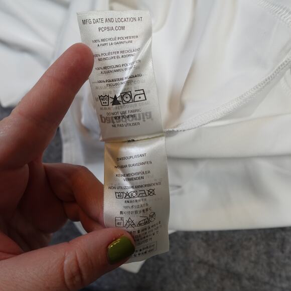 Patagonia Shirt Mens Small Capilene Cool Daily Graphic Short Sleeve UPF White - Picture 6 of 8